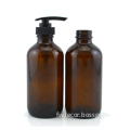 Amber Hand Wash glass liquid Soap Dispenser